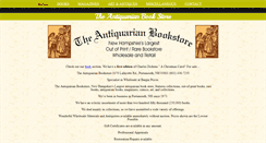 Desktop Screenshot of antiquarianbookstore.com
